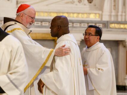 The 2023 Chrism Mass celebrated by Cardinal Seán O’Malley at the Cathedral of the Holy Cross on April 4. Photo by Gregory L. Tracy, the Pilot