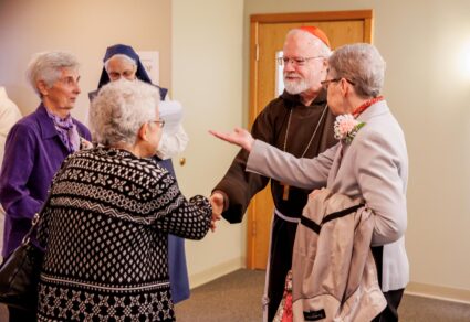 Cardinal Seán P. O’Malley celebrates a Jubilee Mass for the religious sisters at the Archdiocese of Boston’s Pastoral Center on Nov. 4, 2023.
Pilot photo/ Gregory L. Tracy