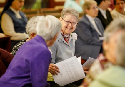 Cardinal Seán P. O’Malley celebrates a Jubilee Mass for the religious sisters at the Archdiocese of Boston’s Pastoral Center on Nov. 4, 2023.
Pilot photo/ Gregory L. Tracy