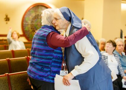 Cardinal Seán P. O’Malley celebrates a Jubilee Mass for the religious sisters at the Archdiocese of Boston’s Pastoral Center on Nov. 4, 2023.
Pilot photo/ Gregory L. Tracy