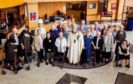 Cardinal Seán P. O’Malley celebrates a Jubilee Mass for the religious sisters at the Archdiocese of Boston’s Pastoral Center on Nov. 4, 2023.
Pilot photo/ Gregory L. Tracy