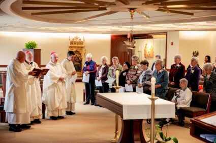 Cardinal Seán P. O’Malley celebrates a Jubilee Mass for the religious sisters at the Archdiocese of Boston’s Pastoral Center on Nov. 4, 2023.
Pilot photo/ Gregory L. Tracy
