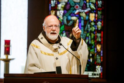 Cardinal Seán P. O’Malley celebrates a Jubilee Mass for the religious sisters at the Archdiocese of Boston’s Pastoral Center on Nov. 4, 2023.
Pilot photo/ Gregory L. Tracy